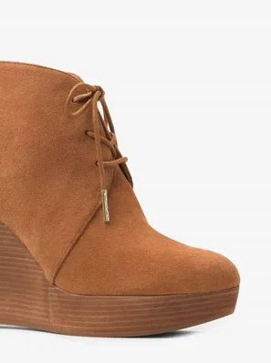 Michael Kors Sznurowane Zamszowe Koturny r.38,5 na Arena.pl