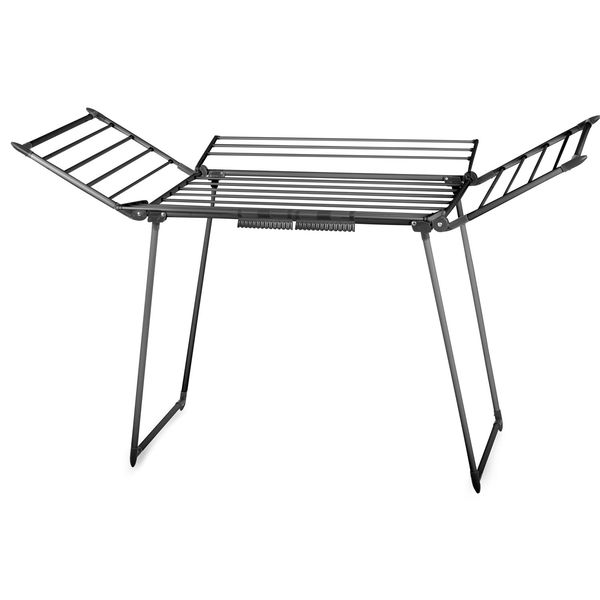 Suszarka na pranie stojąca rozkładana Lina 22 mb czarna zdjęcie 2