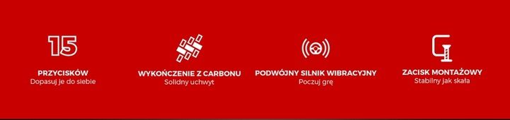 KIEROWNICA do PC Xbox One PS4 GENESIS SEABORG 350 zdjęcie 10