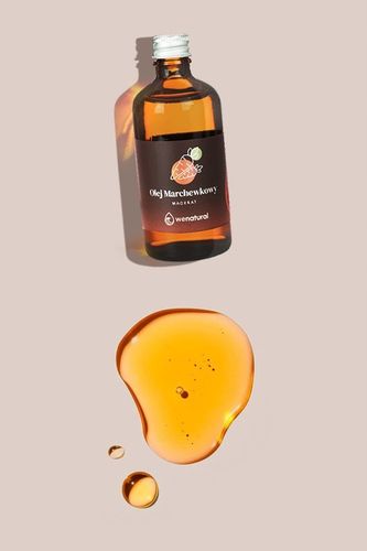 Olej Marchewkowy 100ml Wenatural naturalny samoopalacz, opalanie, do ciała na Arena.pl
