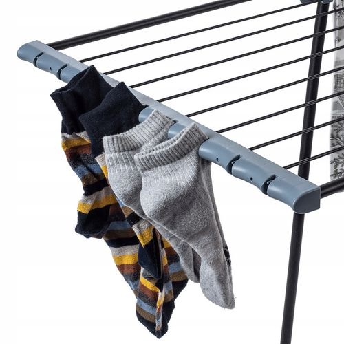 SUSZARKA NA PRANIE STOJĄCA UBRANIA BIELIZNĘ TELESKOPOWA ROZSUWANA 20m na Arena.pl
