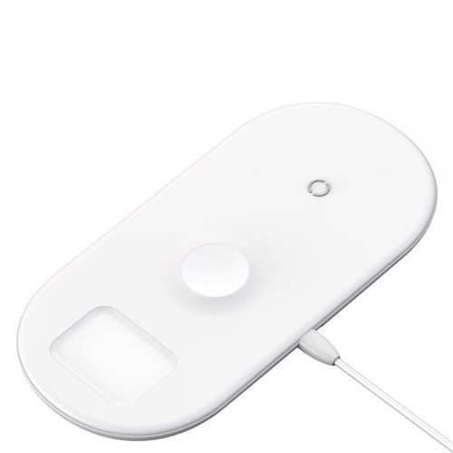 BASEUS SMART 3IN1 WIRELESS CHARGER WHITE na Arena.pl