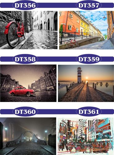 FOTOTAPETA 3D uliczka miasta mosty Paryż Eiffla na Arena.pl