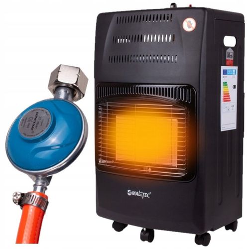 Piec Gazowy na butle 13KG OGRZEWACZ GAZOWY GRZEJNIK MOC 4200W 65m2 REDUKTOR na Arena.pl