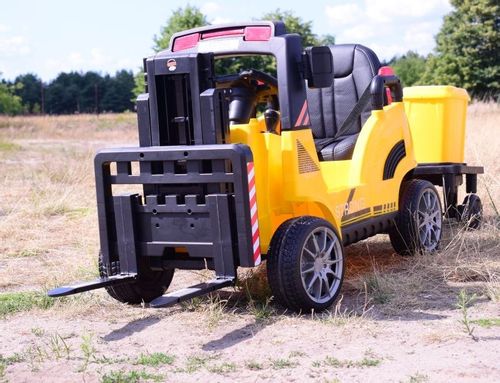 WÓZEK WIDŁOWY Z PRZYCZEPĄ, PILOTEM/ WH101 na Arena.pl