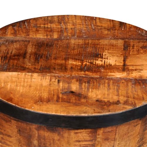Taboret Klepsydra, Surowe Drewno Mango na Arena.pl