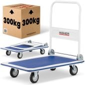 Wózek platformowy transportowy magazynowy 300kg PL-PH300