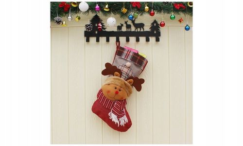 3x SKARPETY Skarpeta ŚWIĄTECZNE PREZENTY KOMINEK OZDOBNA GWIAZDOR DEKORACJA na Arena.pl