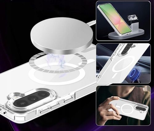 Etui do Samsung Galaxy A56 / A36 MAGNETYCZNE PREMIUM do MagSafe +2szt SZKŁO na Arena.pl