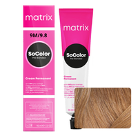 MATRIX Farba do włosów SoColor Pre-bonded 9M Bardzo Jasny Blond Mokka  90ml