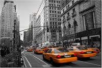 120CM 80CM OBRAZ ŚCIENNY MANHATTAN TAXI