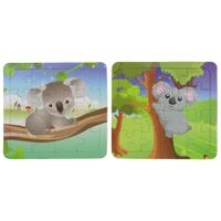 układanka puzzle 16 el. koala kolorowanka - wzór 3