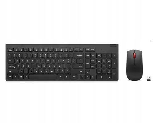 Lenovo Essential Wireless Combo Keyboard & Mouse Gen2 Black US (4X31N50720) na Arena.pl