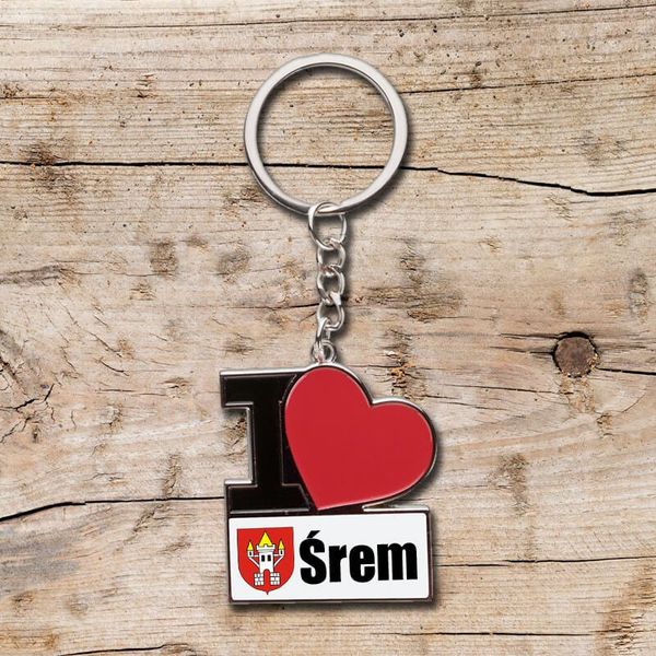 Brelok do kluczy - I❤️... z Twoim nadrukiem zdjęcie 2