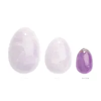 la gemmes yoni egg pure amethyst s - naturalny ametyst, rozmiar s