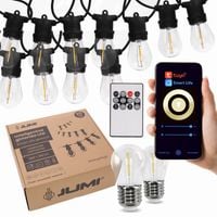 girlanda led sterowana 19m świetlna ciepłobiała smart z aplikacją tuya