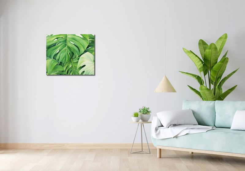 Obraz 60x50cm Tajemnice Liści zdjęcie 2