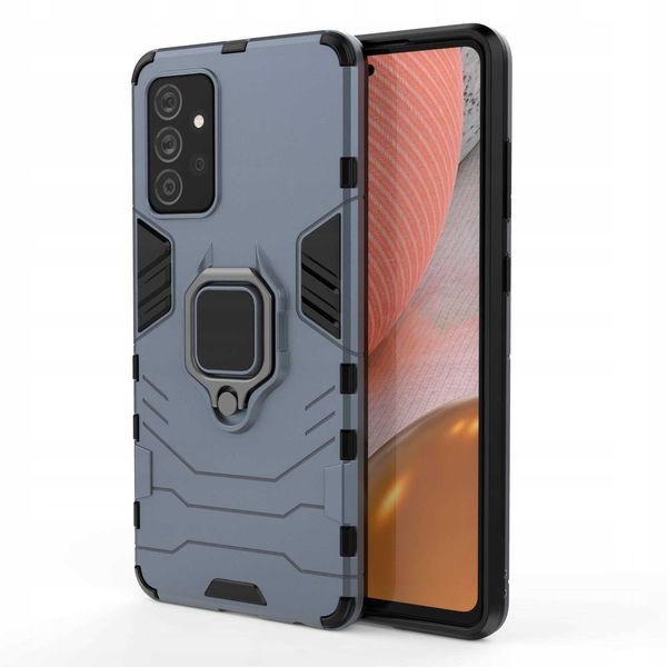 Spacecase X-Ring Galaxy A72 5G Niebieski zdjęcie 2