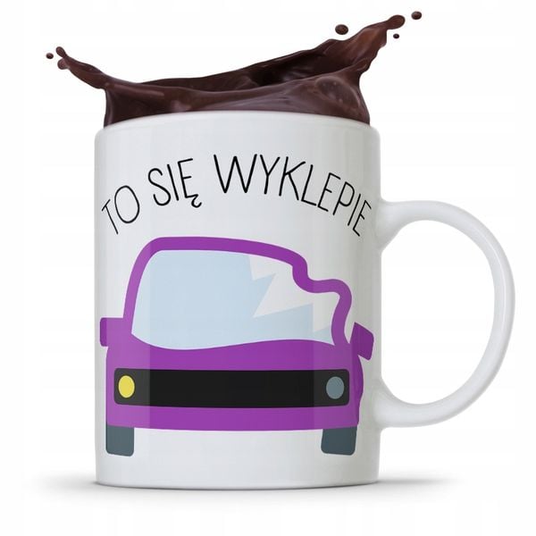 Kubek Prezent Dla Mechanika To Się Wyklepie Z Nadrukiem Ze Zdjęciem zdjęcie 1