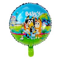 Balon foliowy okrągły Bluey 45 cm (luz)