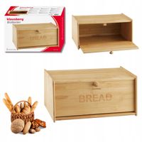 Chlebak bambusowy KLAUSBERG EKO pojemnik na pieczywo BREAD