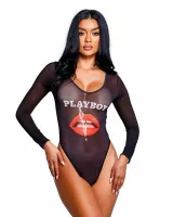playboy lingerie cover girl teddy november - transparentny body xl