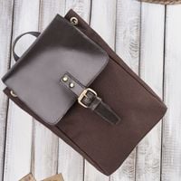 plecak damski brązowy mały retro modny paolo peruzzi si-04-br