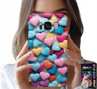 ETUI DO SAMSUNG GALAXY S8 - KOLOROWE SERCA MOŻLIWOŚĆ PERSONALIZACJI