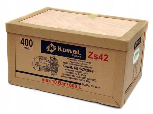 10 Bar SPRĘŻARKA 400V V2 kompresor olejowy silnik 3 FAZY pompa powietrza na Arena.pl