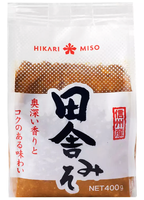 Pasta Inaka Aka Miso, ciemna 400g - Hikari Miso