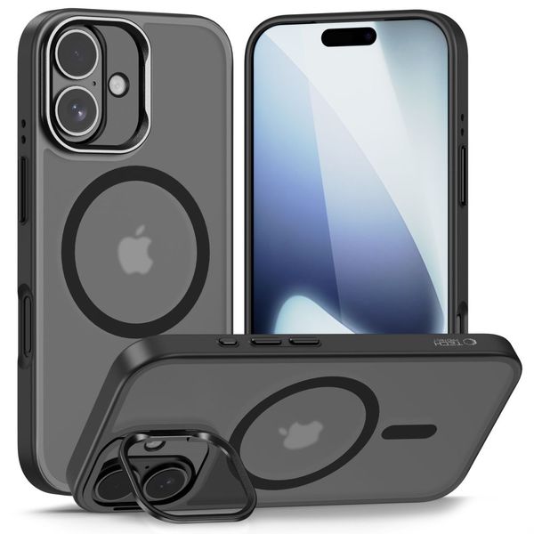 Etui Tech-Protect Magstand do iPhone 17 Matte Black zdjęcie 1