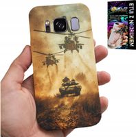 ETUI DO SAMSUNG GALAXY S8 - HELIKOPTER WOJSKOWY CZOŁG MILITARIA CASE