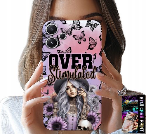ETUI DO XIAOMI NOTE 13 PRO+ - OVER STIMULATED, NASTOLETNIE WZORY, CASE na Arena.pl