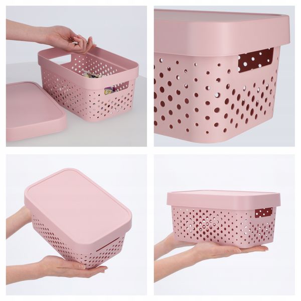 Curver Pojemnik Pudełko Z Pokrywką 4,5 L Różowy zdjęcie 5