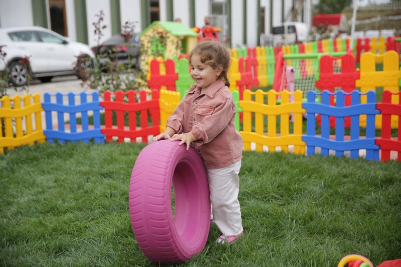 opona plastikowa - różowy zdjęcie 3