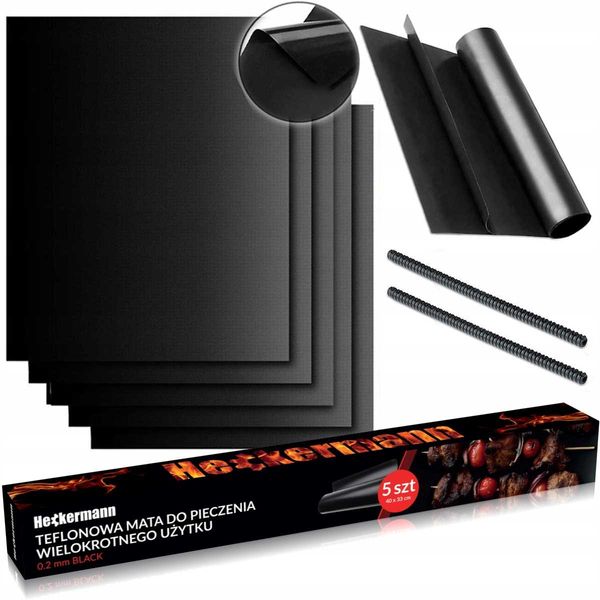 Mata Grillowa Bbq 40X33Cm 5Szt zdjęcie 1