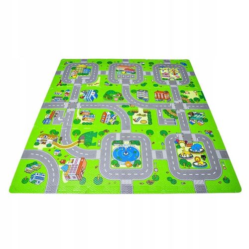 PUZZLE PIANKOWE MATA MIASTO ULICE DROGI 18EL DUŻE na Arena.pl