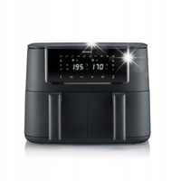 FRYTKOWNICA AIRFRYER AIR FRYER BEZTŁUSZCZOWA 2x3,8L 2600W SEVERIN FR2463