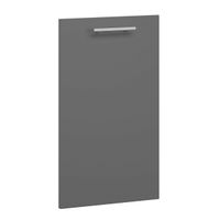 Tiffany T-28/FZ45 Szary połysk MDF front zmywarki 45 cm, szybko