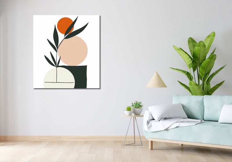 Obraz 90x100cm Kompozycja Natury zdjęcie 2