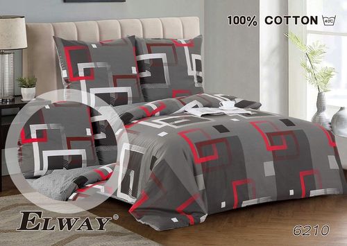 Pościel 200x220 ELWAY 100% Bawełna Komplet Pościeli Satynowej NOWE WZORY na Arena.pl