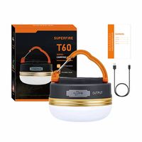 lampa kempingowa superfire t60, 2,5w, 1000mah