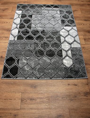 Dywan Roxy 9265A black prostokąt 133x190 na Arena.pl