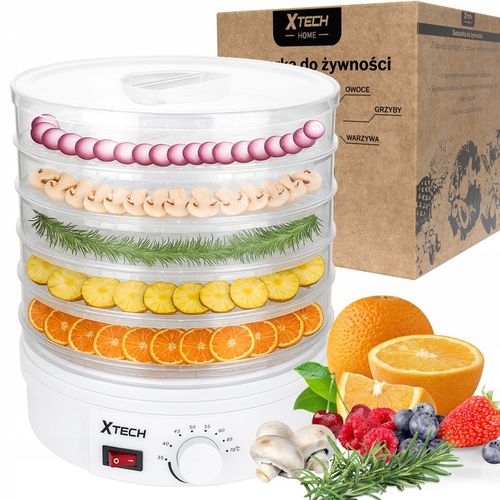 SUSZARKA SPOŻYWCZA DO GRZYBÓW OWOCÓW WARZYW ZIÓŁ ŻYWNOŚCI 5 POZIOMÓW na Arena.pl