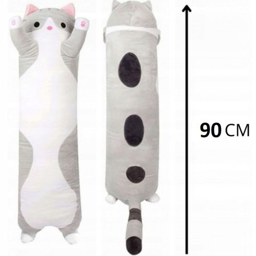 Pluszak Maskotka Dlugi Kot Pluszaki Duzy Xxl 90cm - Idealny Prezent na Arena.pl
