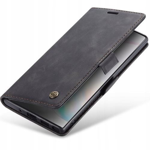 ETUI Z KLAPKĄ SPACECASE WALLET CASE SKÓRZANE DO GALAXY NOTE 10+ + FOLIA na Arena.pl