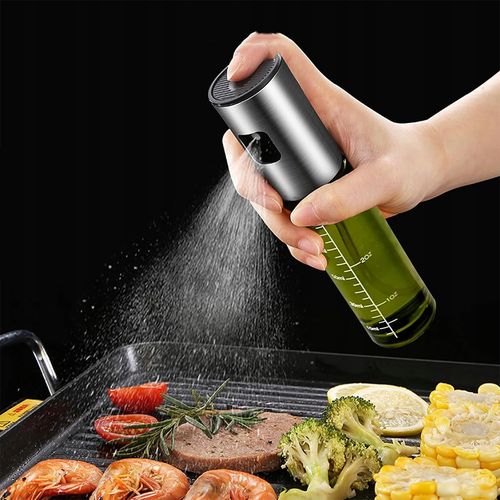 SPRYSKIWACZ DO OLEJU OLIWY OCTU PRAKTYCZNY ROZPYLACZ DOZOWNIK SPRAY 100 ML na Arena.pl