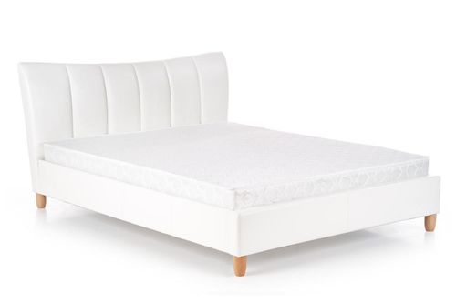 Łóżko Sany tapicerowane biały na Arena.pl