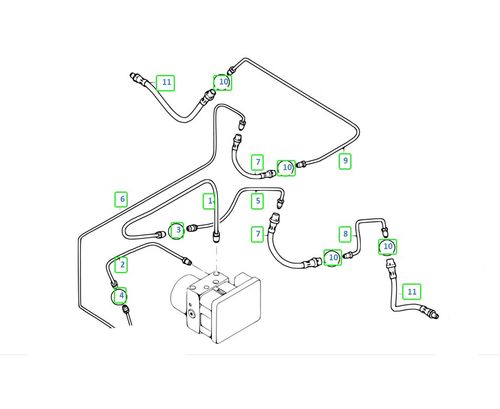 Bmw E81 Zestaw Przewodów Hamulcowych Stalowych W Otulinie Tył Zewnętrzne na Arena.pl