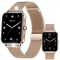 SMARTWATCH ZEGAREK DAMSKI POLSKIE MENU PL ROZMOWY POWIADOMIENIA DLA KOBIETY